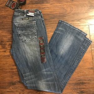 NWT Cowgirl Tuff Jeans 31x33